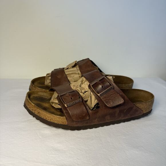 Birkenstock Arizona Unisex Brown EU 42 – Good Condition - Picture 1 of 10